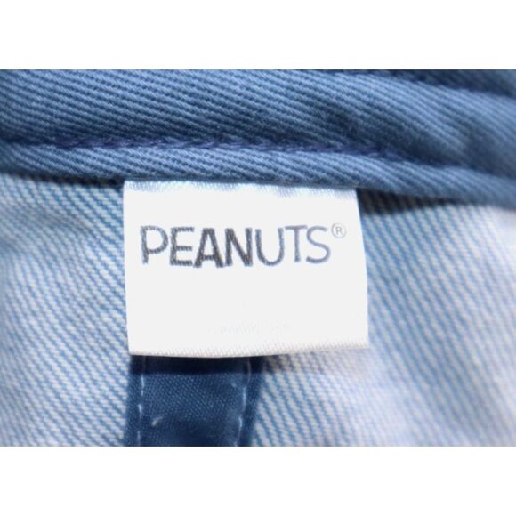 Peanuts Snoopy Woodstock Denim Cap Y2K Cartoon Streetwear Collectors Item - Picture 2 of 5